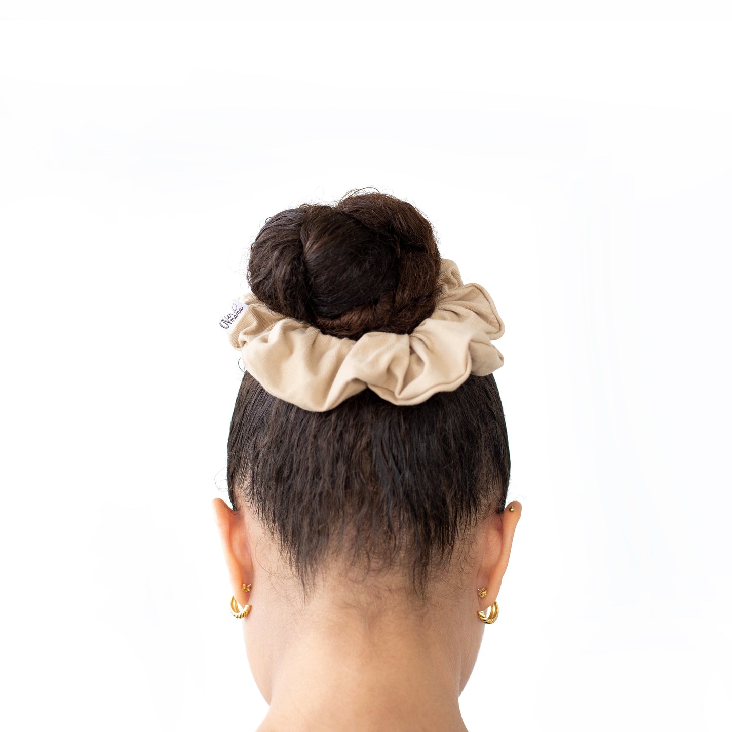 Latte - essential scrunchie