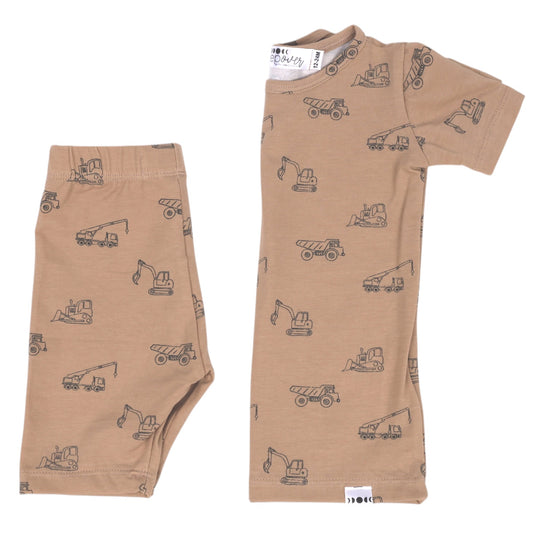 Construction - Sleepover Shortie Set