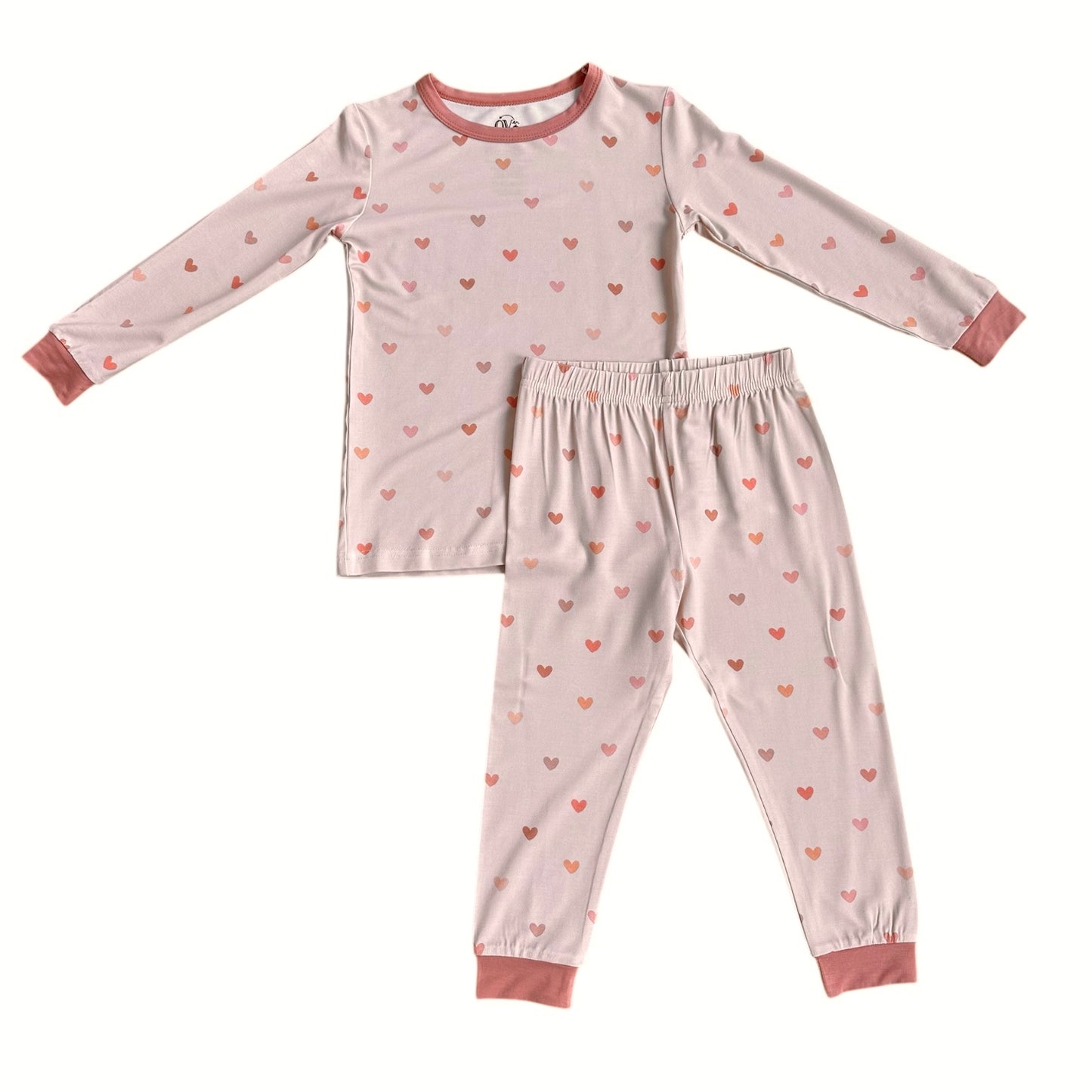 Rose Hearts Bamboo 2 Piece PJ