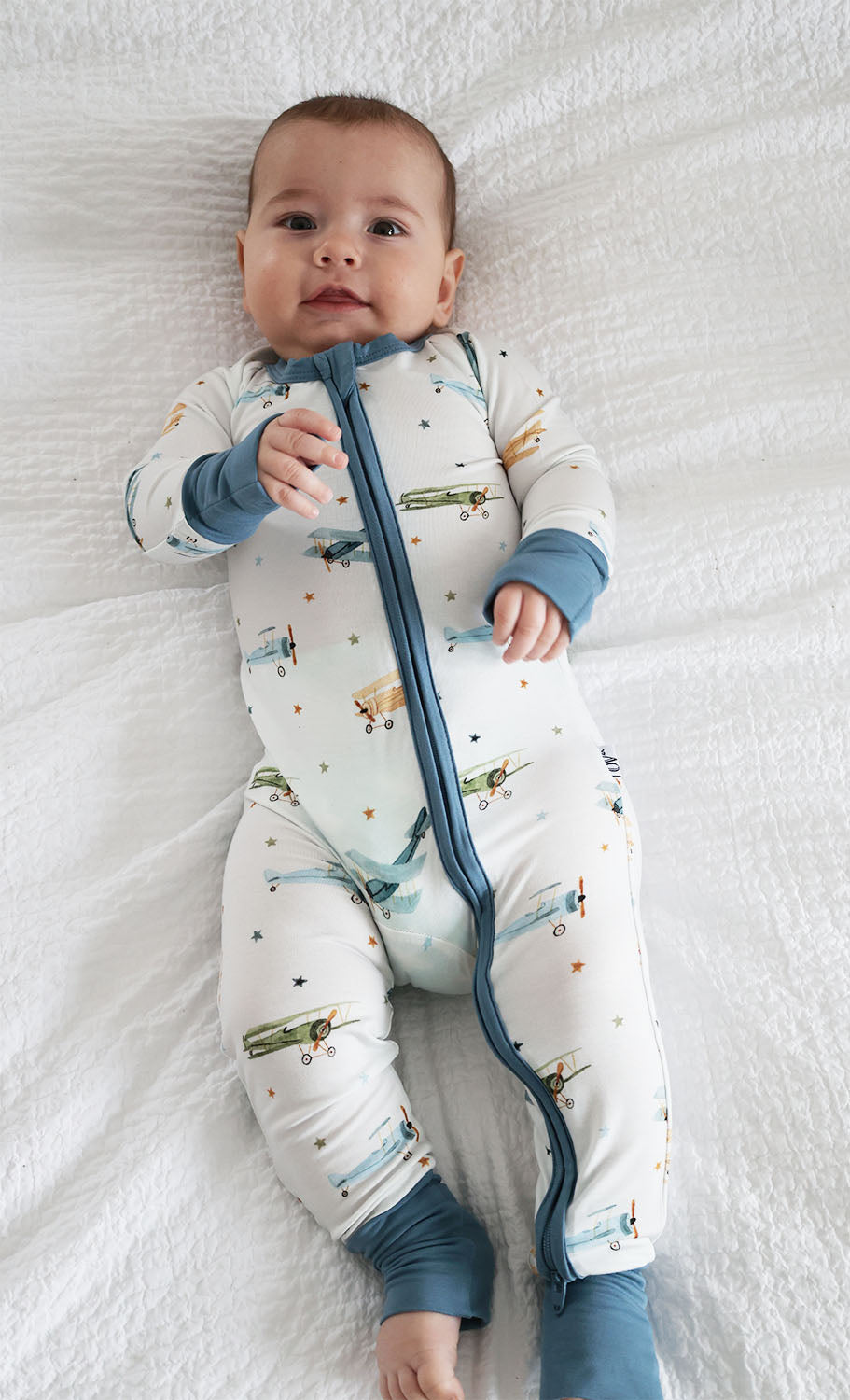 Airplane Bamboo Romper