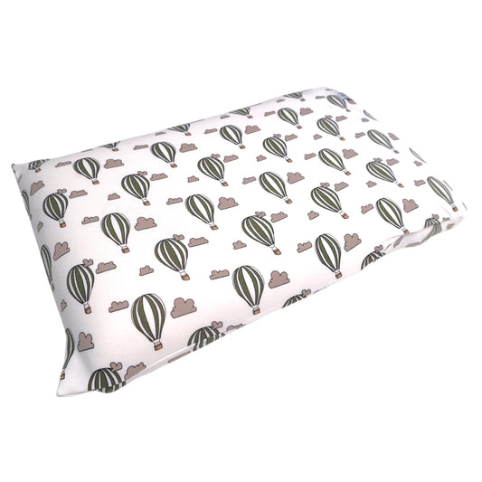Toddler Pillow Case - Up, up + away